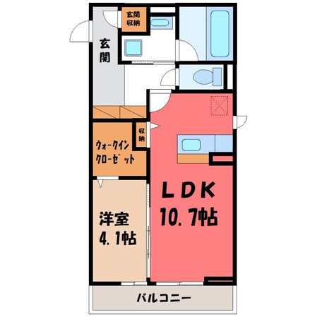 D-NORTHの物件間取画像